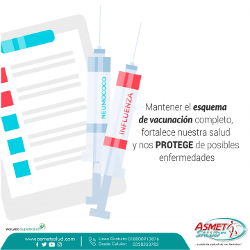 ¡Busca ya las vacunas, es gratis, hazlo de una!